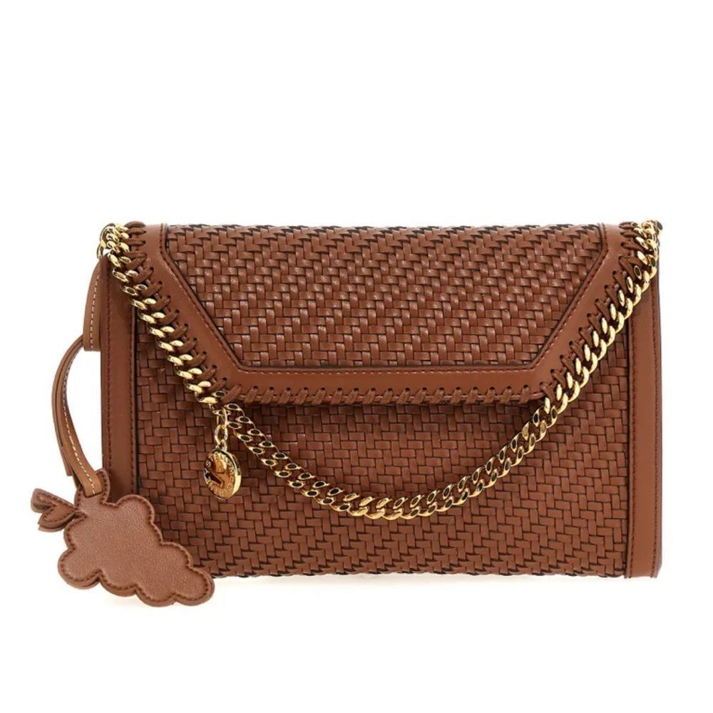 NWT Stella McCartney
Falabella Interwoven Chained Crossbody bag authentic